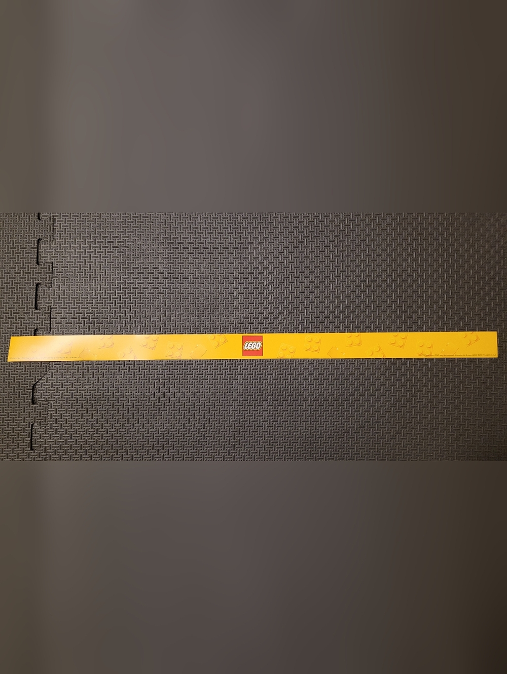 Authentic LEGO Store Shelf Strip Talker 2016 60.96cm X 3.2cm (24"X1.25") NEW